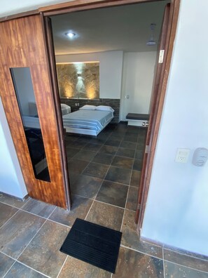 1 bedroom, Internet, bed sheets - Costa Ayala - Suite 6 with kitchen 2dbl beds and 2 sofas. Near beach area.  (Los Ayala)