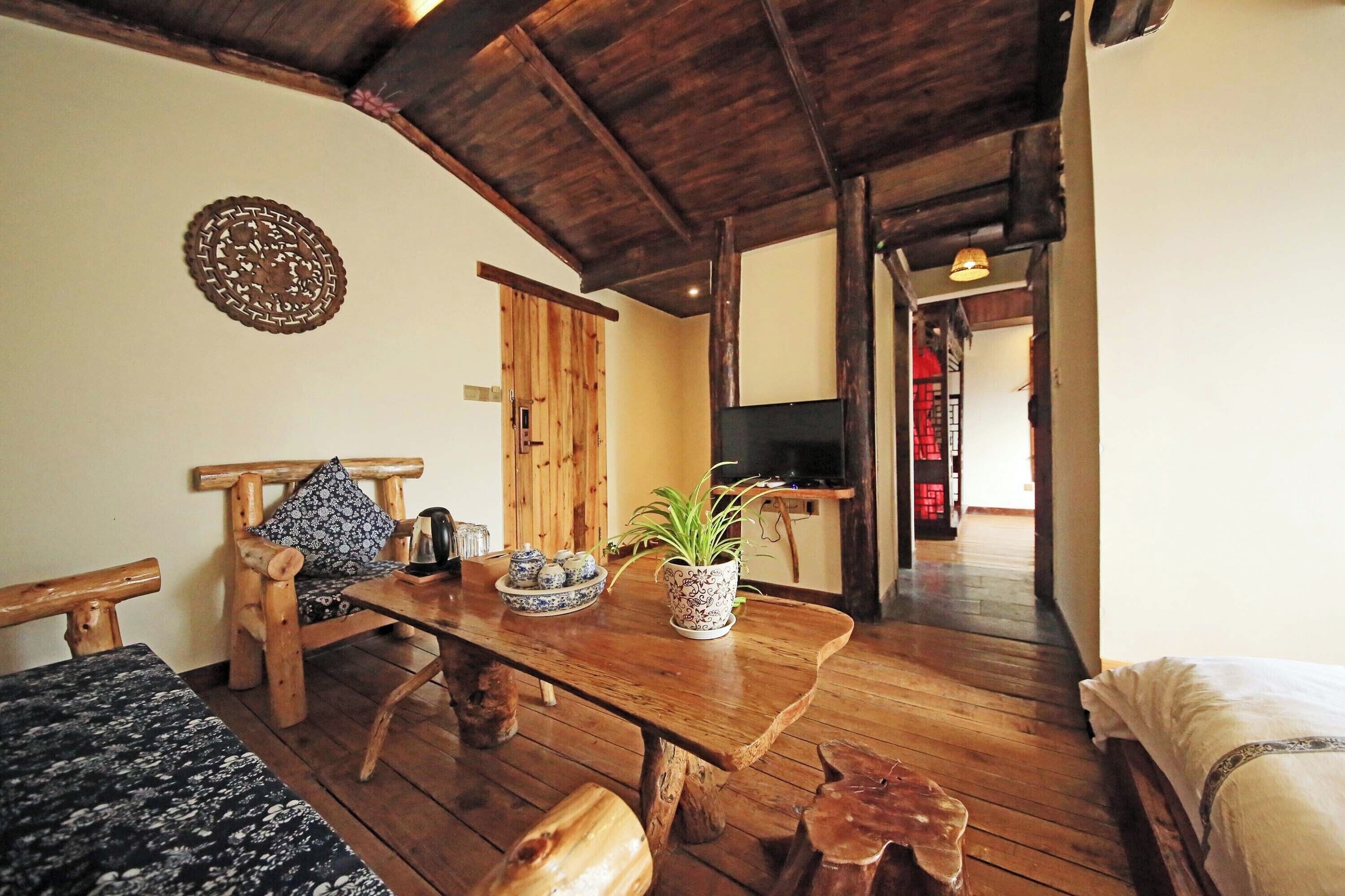 Suite Mewah, pemandangan gunung | Area keluarga | TV
