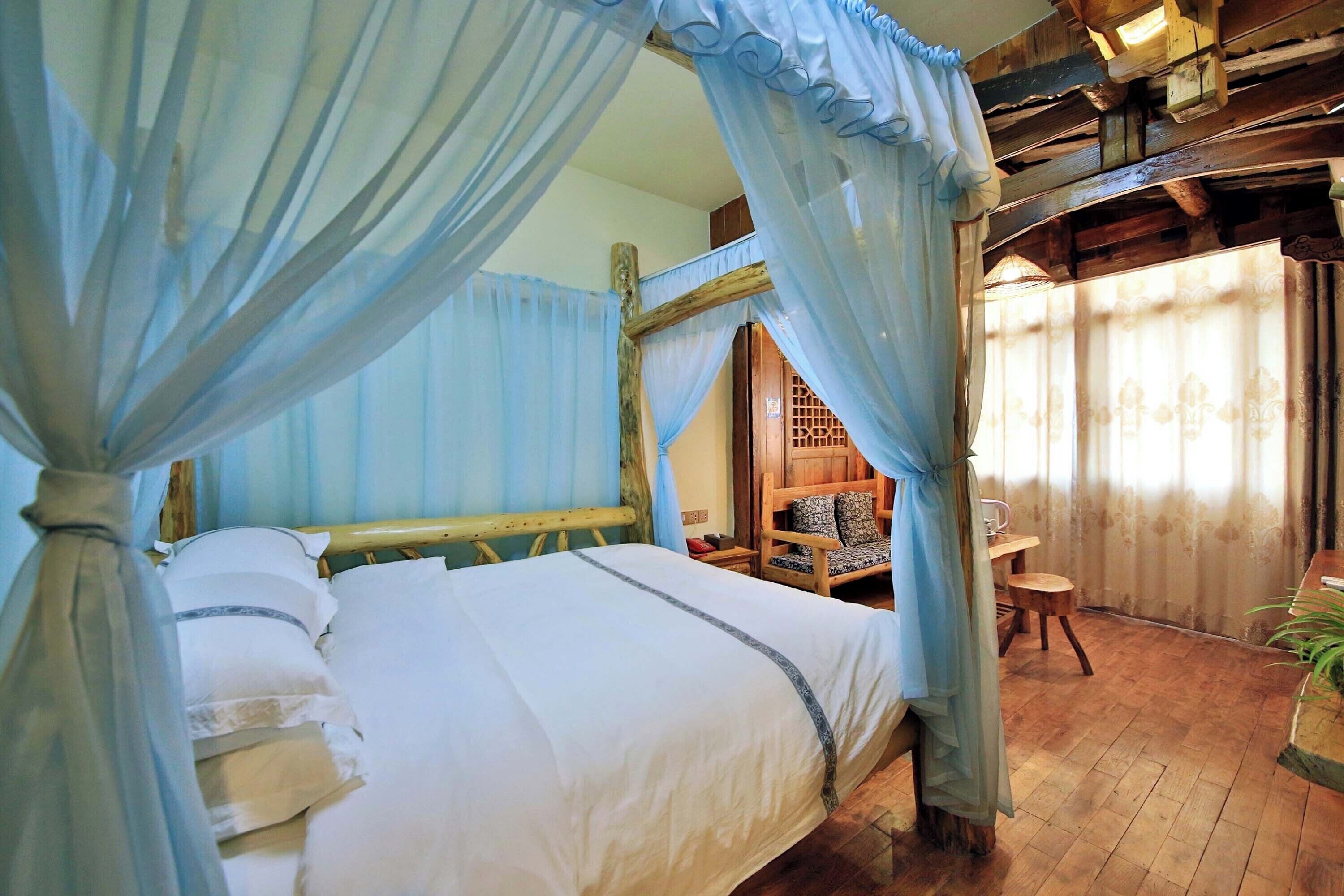 Quarto casal romântico, vista para a montanha | Vista do quarto