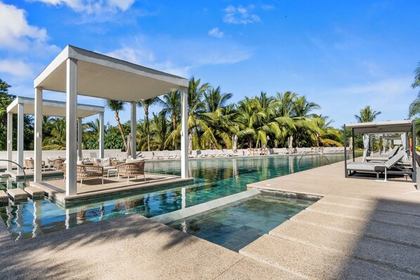 Pool - Cozy Studio at HotelMio with Balcony, Pool Access (Nuevo Vallarta)