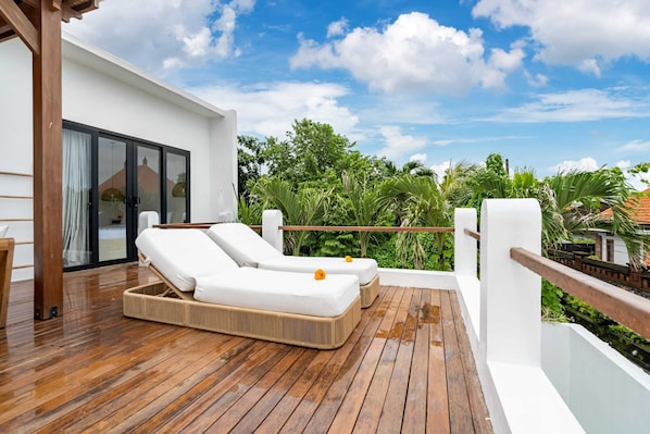 Basic Villa | Terrace/patio - Villa Tropical Nomad (Canggu)