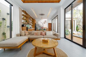 Basic Villa | Living area - Villa Hattala (Canggu)