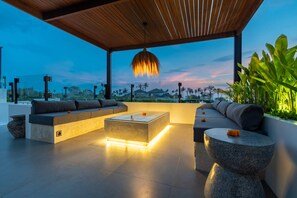 Villa de base, vue sur la mer | Terrasse/patio