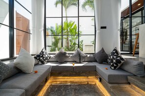 Living area - Villa Sevu 6 (Cemagi)