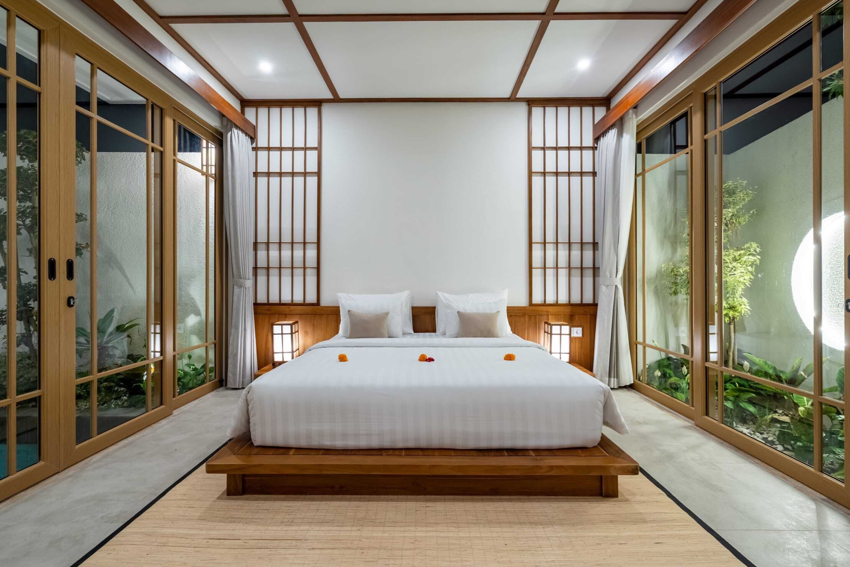 Eenvoudige villa | 3 slaapkamers, een bureau, een laptopwerkplek