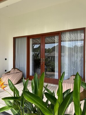 Comfort Double or Twin Room, Balcony, Garden View | Terrace/patio - Turtle House 2 Lombok (Kuta)