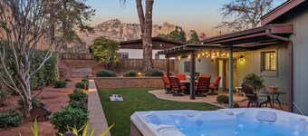 Sedona Uptown Stroll, Views, 90 Second Walk To Uptown, Hot Tub