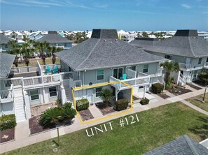Exterior - Shared Pool, Pet Friendly, Golf Cart Boardwalk to the Beach (Port Aransas)