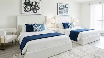 3 bedrooms, iron/ironing board, WiFi, bed sheets