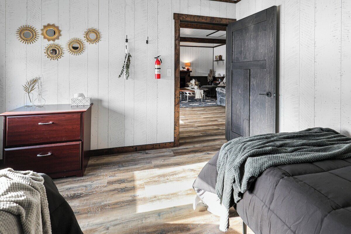 2 chambres, fer et planche à repasser, Wi-Fi, literie fournie