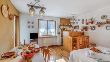 Standard-Apartment, Mehrere Schlafzimmer (Appartamento Big Lem) | Esszimmer