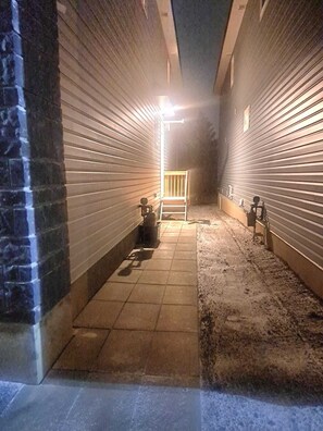 Enceinte de l’hébergement