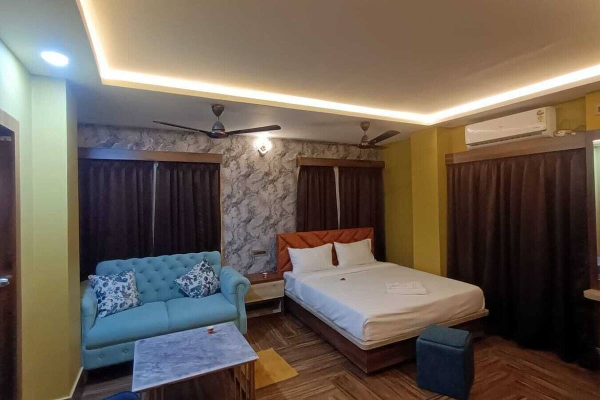 ห้องดีลักซ์ดับเบิลหรือทวิน | โต๊ะทำงาน, พื้นที่ทำงานแบบใช้แล็ปท็อป, Wi-Fi ฟรี