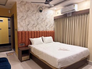 Standard Double Room | Premium bedding, desk, laptop workspace, blackout drapes - Hotel Mukti Residency (Siliguri)
