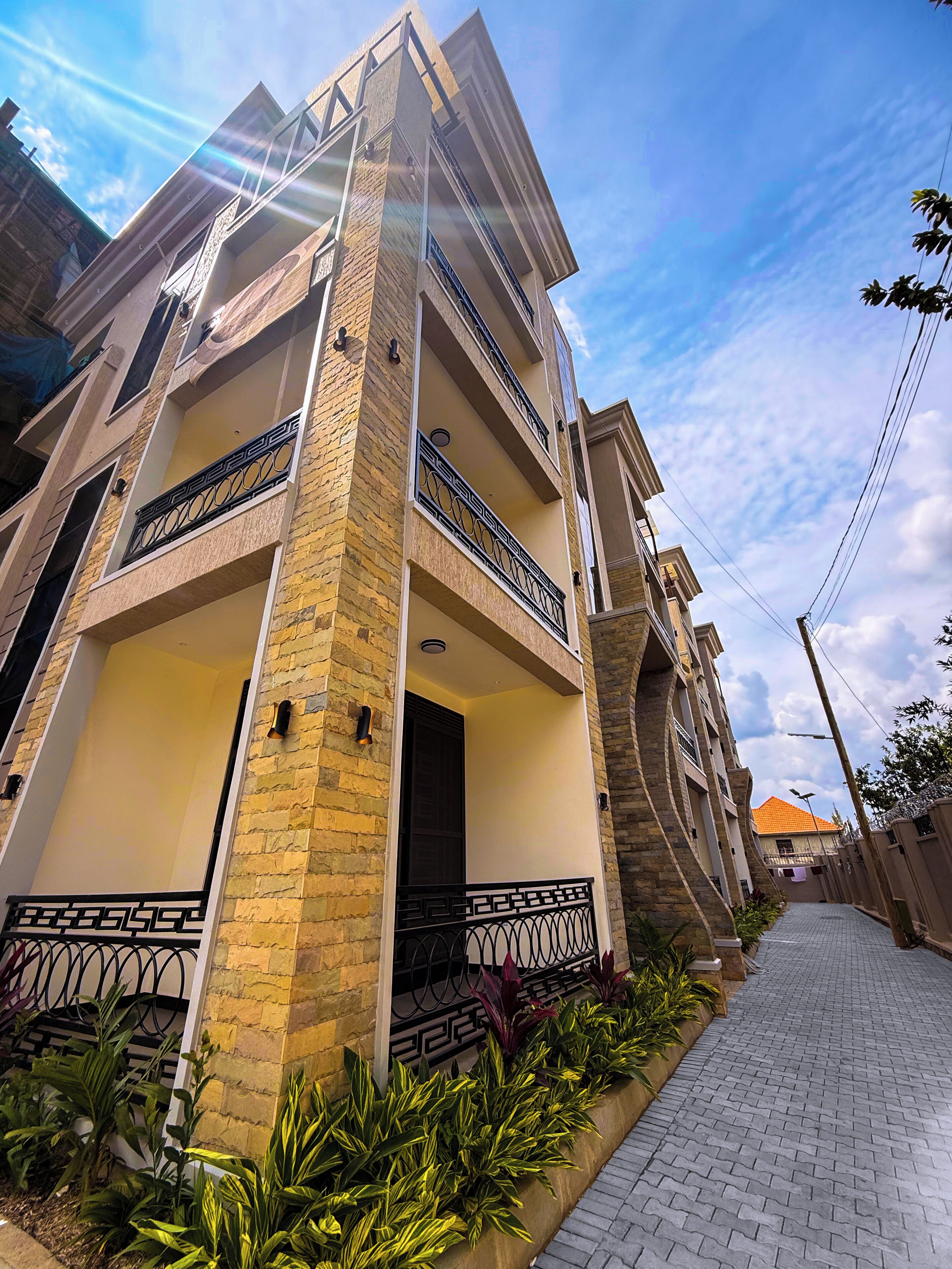 Façade de l’hébergement