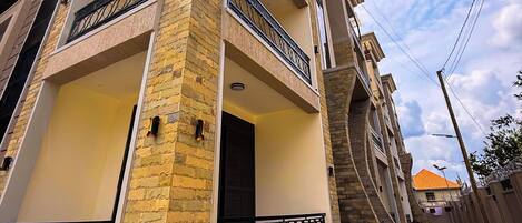 Façade de l’hébergement