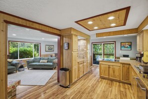 Interior - Lake View Family Retreat w/ Deck, Fire Pit & Games (Belfair)
