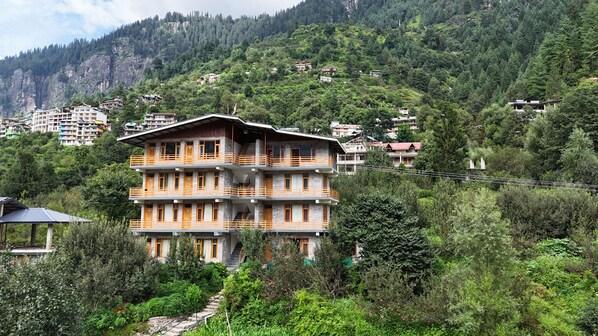 Exterior - Mountain View -bedroom,  bed & breakfast in welcoming Manali (Manali)