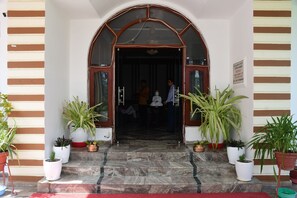 Property entrance - Hotel Opera (Bhimdatta)