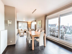 Dining - Modern penthouse flat with large terrace (Koksijde)