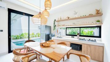 Vila, 3 kamar tidur | Dapur pribadi