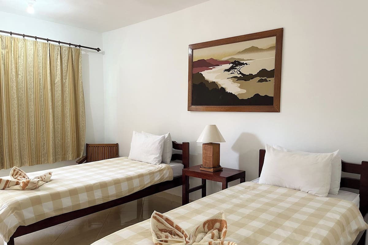 Standard-Zweibettzimmer, eigenes Bad, Gartenblick | Kostenloses WLAN