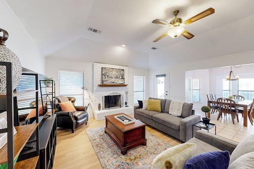 Near Lake & Beach: Welcoming Home w/ Patio