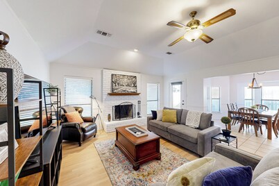 Near Lake & Beach: Welcoming Home w/ Patio