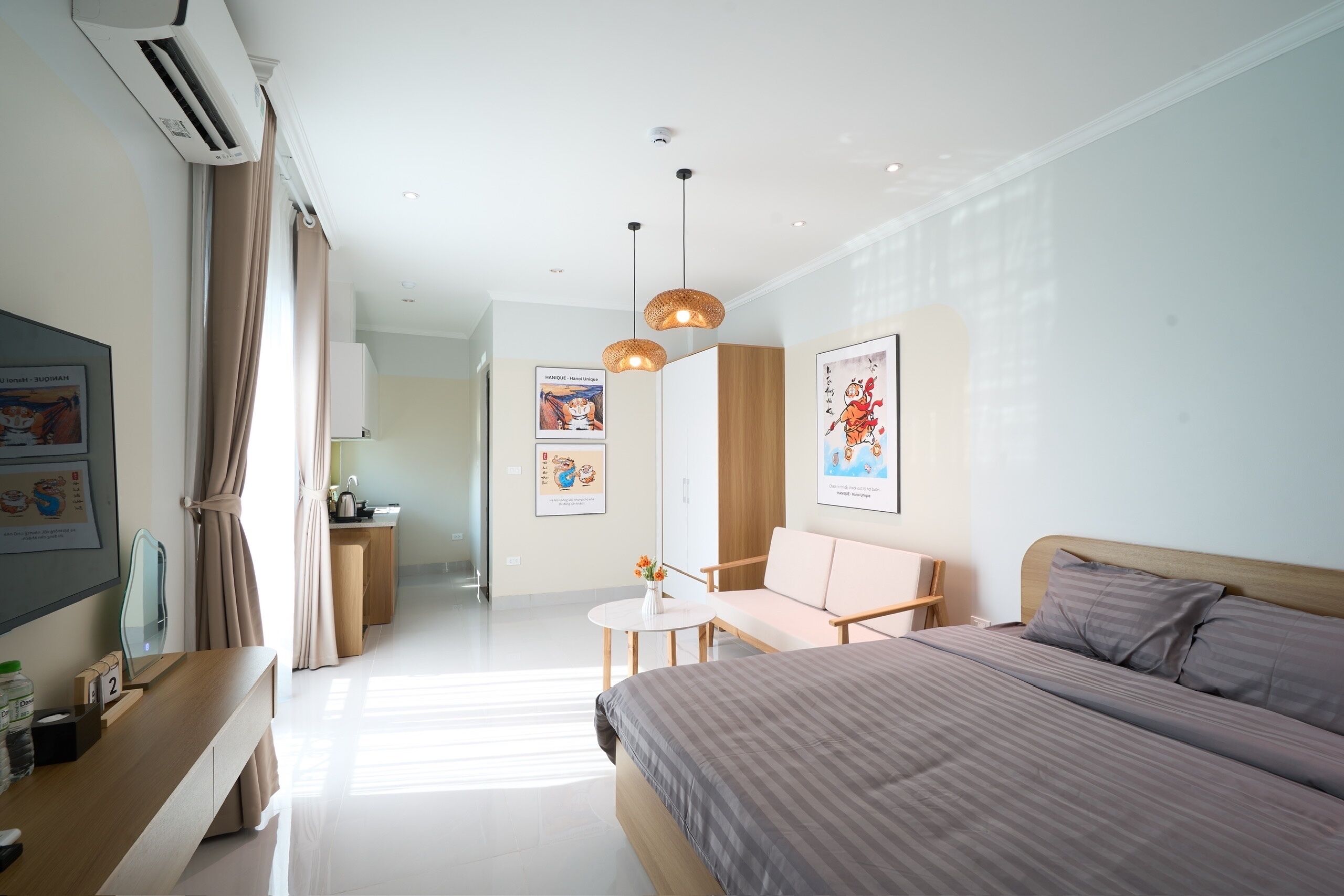 Deluxe Room, 1 Queen Bed, Balcony, City View | View from room