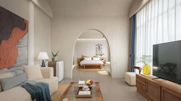 Chambre Double Luxe, vue cour intérieure