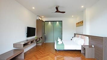 Deluxe Villa, Patio, Pool View | View from room