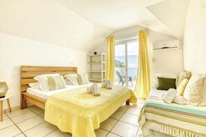 4 bedrooms, desk, iron/ironing board, WiFi