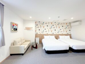 1 chambre, bureau, Wi-Fi gratuit, draps fournis