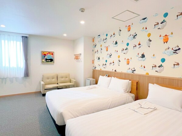 1 bedroom, desk, free WiFi, bed sheets