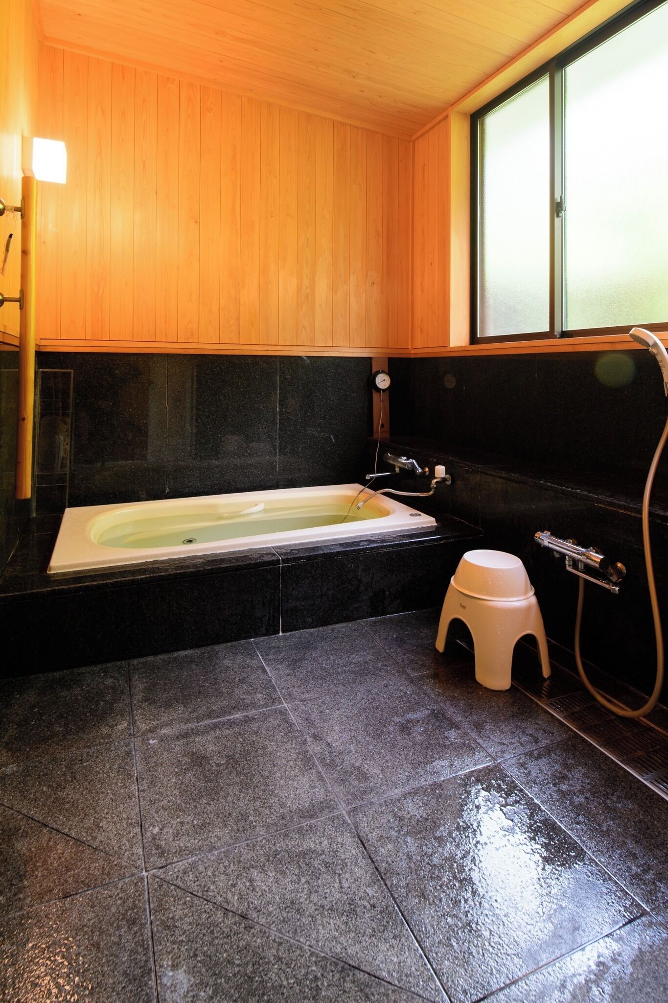 Hair dryer, towels