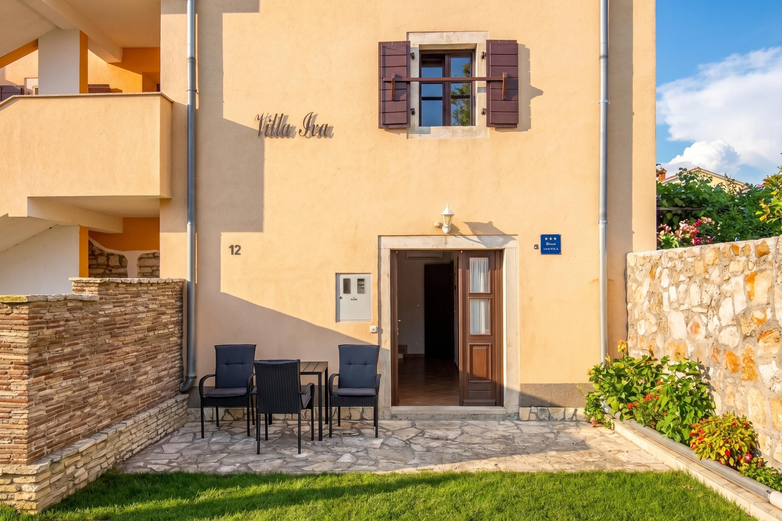 Standard-Apartment, Mehrere Schlafzimmer (Villa Iva) | Außenbereich