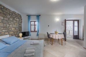 Estúdio standard (Apartment Iva 1) | Wi-Fi de cortesia, roupa de cama