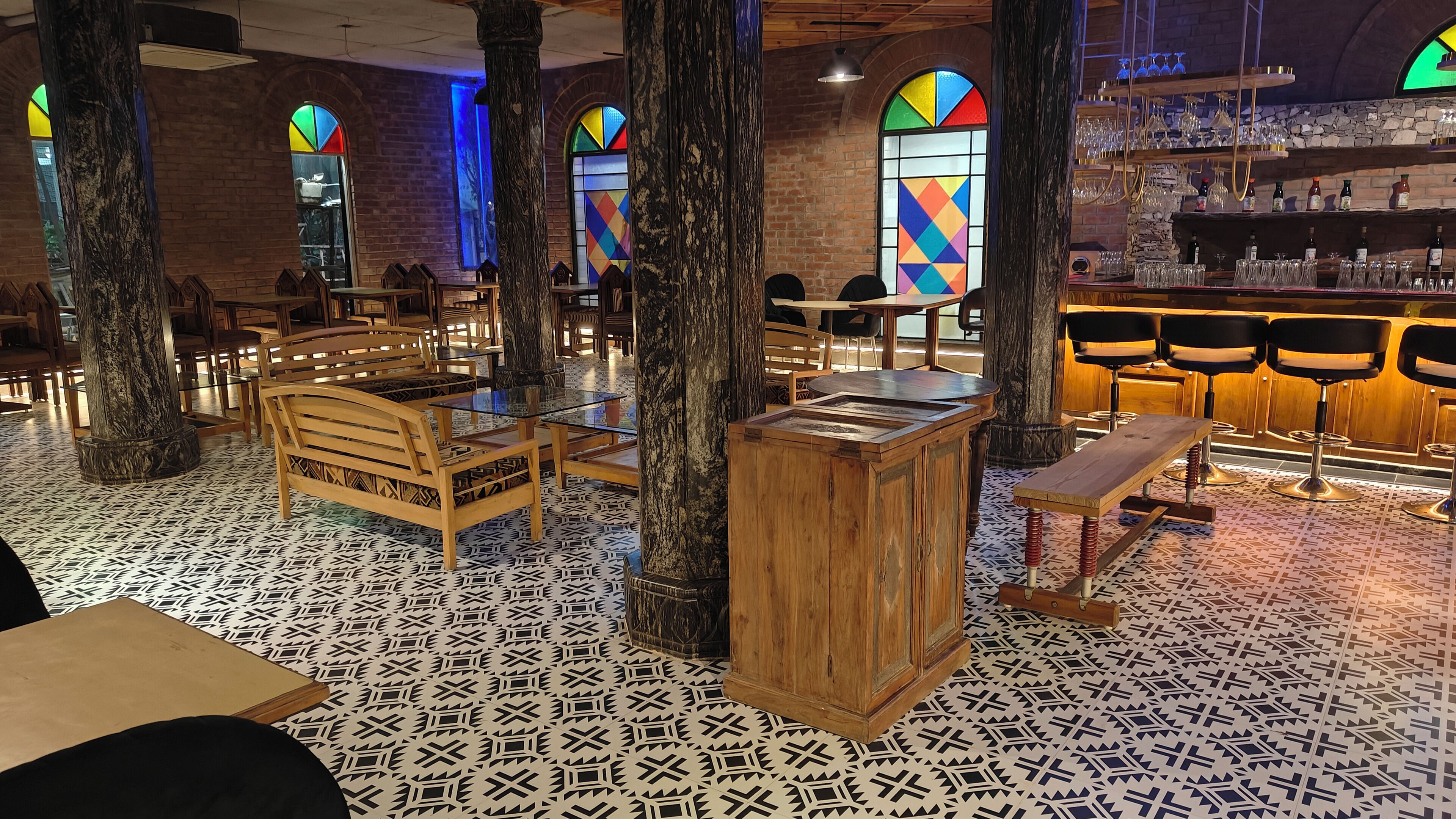 Sitzecke in der Lobby