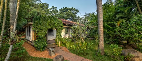Chambre Double Classique, vue jardin