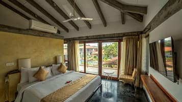 Habitación clásica doble, vistas al jardín