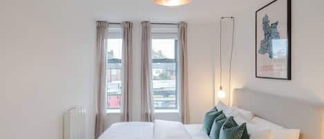 1 室のベッドルーム、アイロン / アイロン台、WiFi、ベッドシーツ