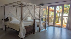 Deluxe Double or Twin Room, Balcony, Sea View | In-room safe, desk, laptop workspace, iron/ironing board - Arinna Beach Resort (Tangalle)
