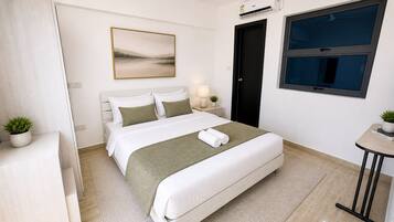 2 dormitorios, tabla de planchar con plancha, wifi y ropa de cama