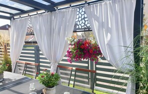 Outdoor dining - 1 bedroom beautiful apartment in Leba (Leba)