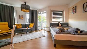 1 dormitorio, wifi, ropa de cama