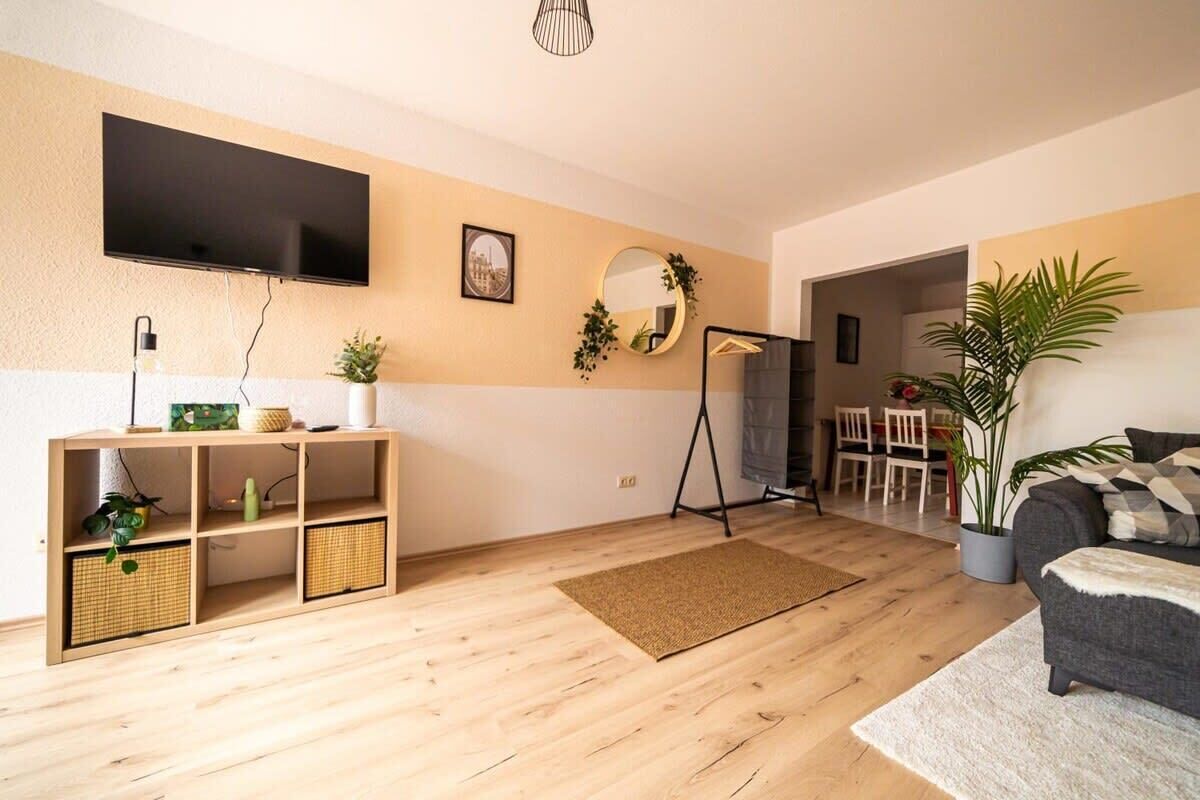 Televisie en een kantoor