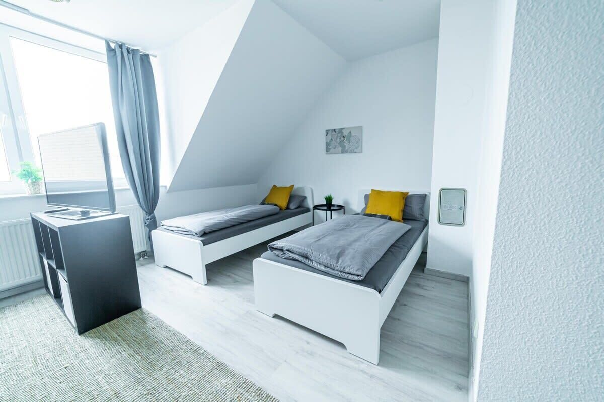 2 habitaciones, wifi y ropa de cama 