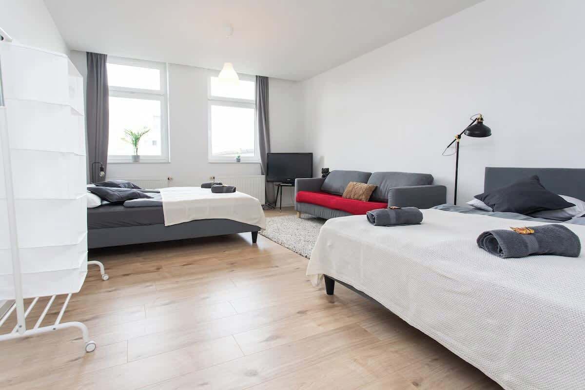 2 chambres, Wi-Fi, draps fournis