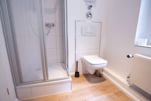 Shower, hair dryer