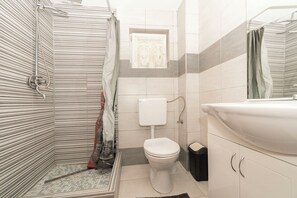 Appartement (A2) | Badkamer
